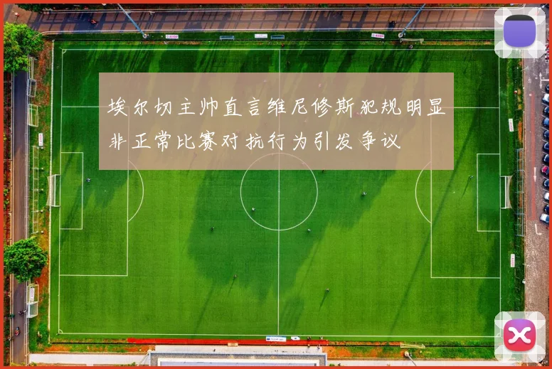 埃尔切主帅直言维尼修斯犯规明显非正常比赛对抗行为引发争议